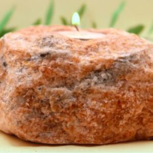 Waxinelichthouder Vuurcalciet