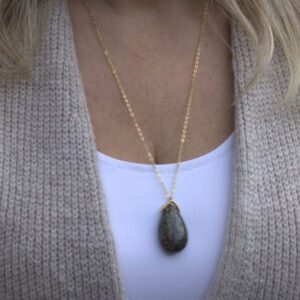 Druppelhanger Drakenbloed Jaspis