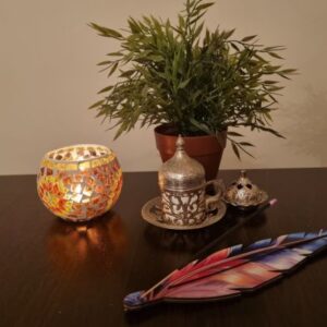 Wierookhouder Feather